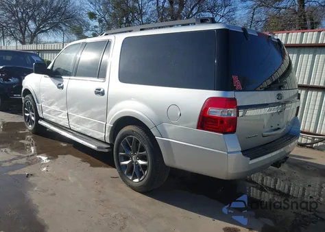 2017 Ford Expedition El Limited из США, поврежденный, VIN 1FMJK1KT2HEA25553